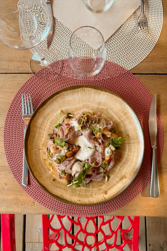 Le 911 - restaurant traditionnel - salade
