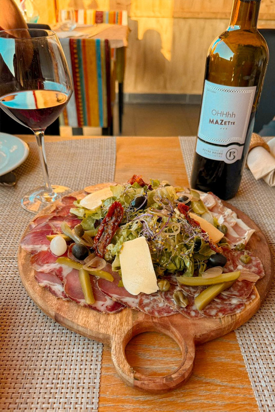 Le 911 - restaurant traditionnel - assiette charcuterie